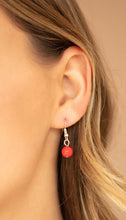 Load image into Gallery viewer, Jubilant Jingle Red Necklace and Earrings