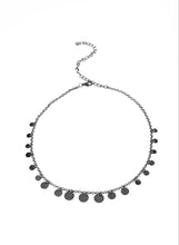 Load image into Gallery viewer, "Minimal Magic" Shiny Black Choker Jewelry Set