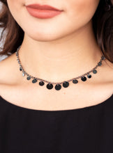Load image into Gallery viewer, "Minimal Magic" Shiny Black Choker Jewelry Set