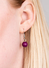 Load image into Gallery viewer, Endless Effervescence Purple Necklace and Earrings