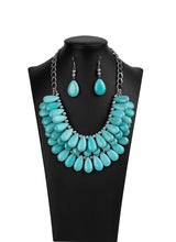 Load image into Gallery viewer, "Trail of Tiers" Necklace and Earrings