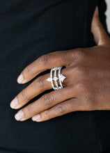 Load image into Gallery viewer, Triple Throne Twinkle Pink Bling Ring