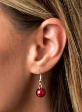 Load image into Gallery viewer, Battle of the Bombshells Red Necklace and Earrings (2020 Convention Exclusive)