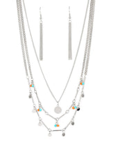 Load image into Gallery viewer, "Wandering Wonder" Necklace and Earrings