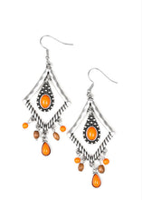 Load image into Gallery viewer, Southern Sunsets Orange Earrings