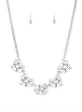 Load image into Gallery viewer, HEIRESS of Them All Pearl and Bling Necklace and Earrings