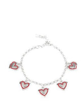 Load image into Gallery viewer, GLOW by Heart Red Bling Jewelry Set