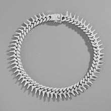 Load image into Gallery viewer, Spiked Up Bling Unisex Stainless Steel Jewelry set
