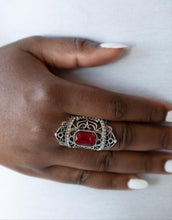 Load image into Gallery viewer, Undefinable Dazzle Red Ring