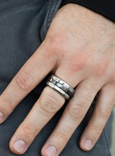 Load image into Gallery viewer, "Go Down Fighting" Men's/Unisex Jewelry Set in Black