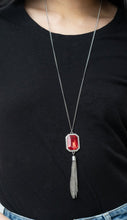 Load image into Gallery viewer, Blissed Out Opulence Red Necklace and Earrings