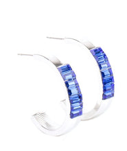 Load image into Gallery viewer, "Celestial Royal" Blue and Gray Jewelry Set