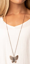 Load image into Gallery viewer, "Butterfly Boutique" Copper Necklace and Earrings