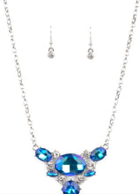 Load image into Gallery viewer, "Blue Wonders" Blue Necklace and Earrings