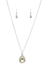 Load image into Gallery viewer, Duchess Decorum Yellow Necklace and Earrings