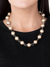 Load image into Gallery viewer, "Ensconced in Elegance" Light Brown Jewelry Set