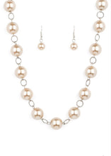 Load image into Gallery viewer, "Ensconced in Elegance" Light Brown Jewelry Set