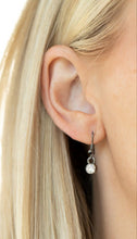 Load image into Gallery viewer, Extra Enticing Black and Bling Necklace and Earrings