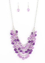 Load image into Gallery viewer, Fairytale Timelessness Purple Necklace and Earrings