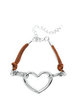 Load image into Gallery viewer, "Fashionable Flirt" Brown Heart Jewelry Set