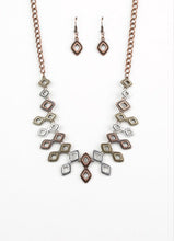 Load image into Gallery viewer, "Geocentric" Mixed Metal Jewelry Set