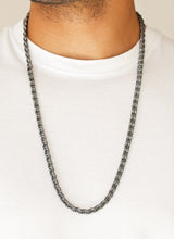 Load image into Gallery viewer, "Go Down Fighting" Men's/Unisex Jewelry Set in Black