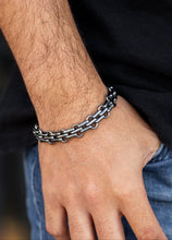 Load image into Gallery viewer, "Go Down Fighting" Men's/Unisex Jewelry Set in Black