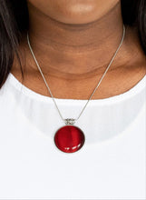 Load image into Gallery viewer, Look Into My Aura Red Necklace and Earrings