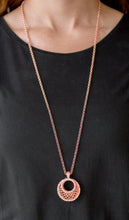 Load image into Gallery viewer, Net Worth Shiny Copper Necklace and Earrings