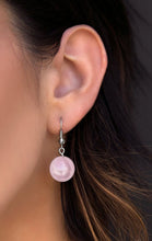 Load image into Gallery viewer, All The Trimmings Light Pink Necklace and Earrings
