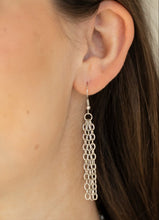 Load image into Gallery viewer, Powerhouse Party Silver and Yellow Necklace and Earrings