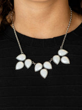 Load image into Gallery viewer, Prairie Fairytale White Necklace and Earrings