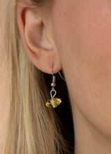 Load image into Gallery viewer, Prismatic Pebbles Yellow Necklace and Earrings