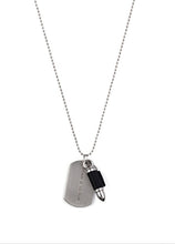 Load image into Gallery viewer, Proud Patriot Black Urban/Unisex Necklace