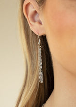 Load image into Gallery viewer, She Works HEART For The Money Pink Bling Necklace and Earrings