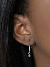 Load image into Gallery viewer, Space Odyssey Orange and Silver Choker Necklace and Earrings