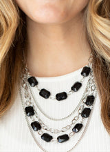 Load image into Gallery viewer, Standout Strands Black Jewelry Set