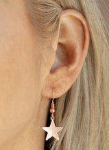 Load image into Gallery viewer, Starry Shindig Copper Stars Necklace and Earrings