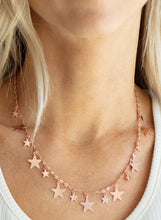 Load image into Gallery viewer, Starry Shindig Copper Stars Necklace and Earrings