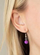 Load image into Gallery viewer, STAYCATION All I Ever Wanted Purple Necklace and Earrings