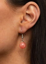 Load image into Gallery viewer, Staycation Stunner Orange Necklace and Earrings