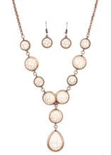Load image into Gallery viewer, "Terrestrial Trailblazer" White Jewelry Set