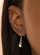 Load image into Gallery viewer, The Queen Demands It Silver Necklace and Earrings