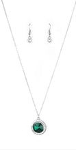 Load image into Gallery viewer, Trademark Twinkle Green Necklace and Earrings