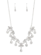 Load image into Gallery viewer, Vintage Royale White Necklace Earrings