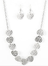 Load image into Gallery viewer, With My HOLE Heart Silver Necklace and Earrings