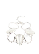 Load image into Gallery viewer, Yacht Club Couture White Cat's Eye Bracelet
