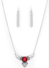 Load image into Gallery viewer, "You the TALISMAN!" Red Jewelry Set