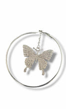 Load image into Gallery viewer, &quot;Shimmer Wings&quot; Butterfly Necklace and Earring Jewelry Set
