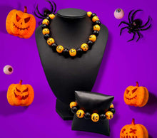 Load image into Gallery viewer, Pumpkin Spice Necklace and Bracelet
